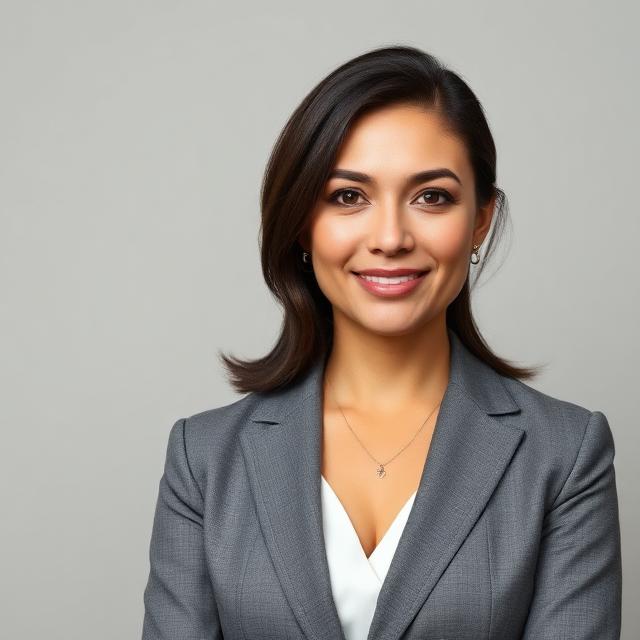 Illustrative computer-generated portrait representing example broker Angela Reyes