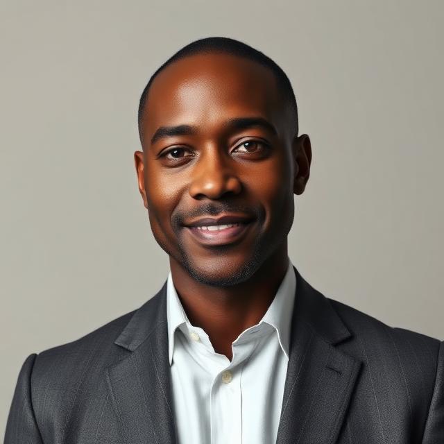 Illustrative computer-generated portrait representing example broker James Whitfield