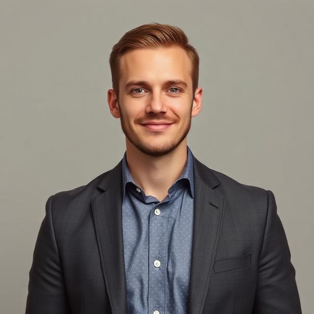 Illustrative computer-generated portrait representing example broker Kevin Oswald